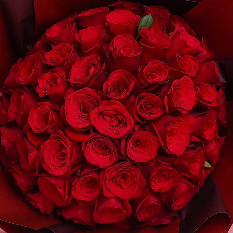 50 red roses - Scarlet Heart - Image 3