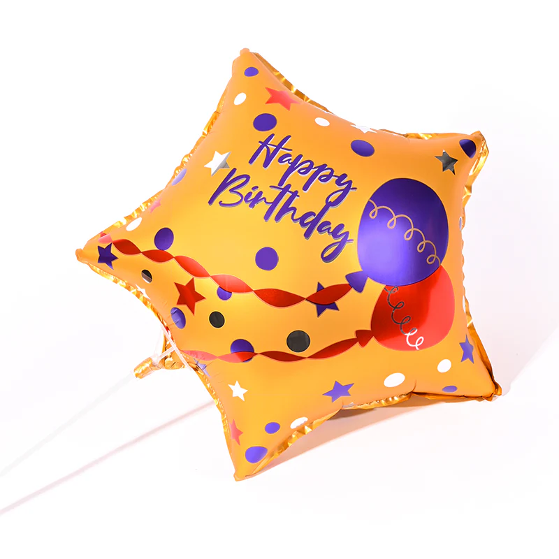 Birthday Star Balloon